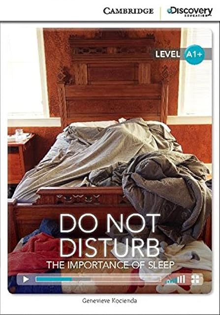 Portada de Cdir Beg Do Not Disturb: Importance Of Sleep Bk/Online