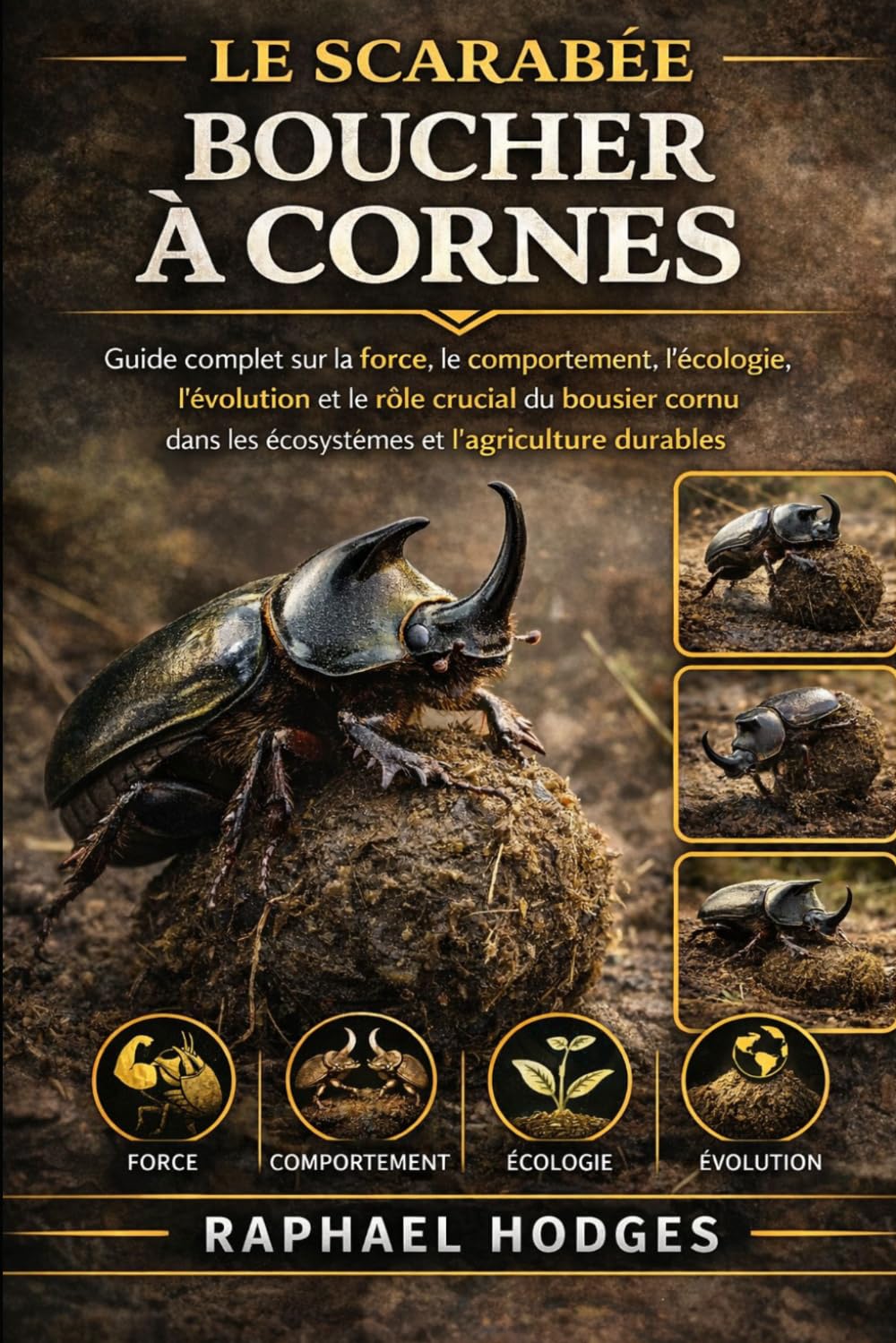 LE SCARABÉE BOUCHER À CORNES: Guide complet sur la force, le comportement, l'écologie, l'évolution et le rôle crucial du bousier cornu dans les écosystèmes et l'agriculture durables