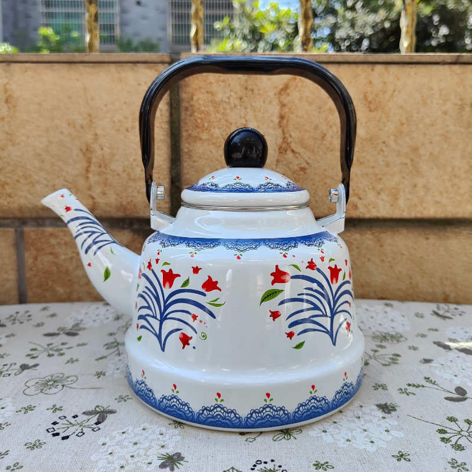 Hervidor de té y café esmaltado 1700ml