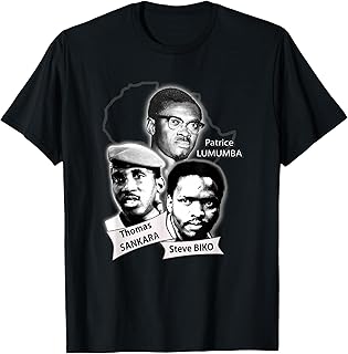 Patrice Lumba, Thomas Sankara, Steve Biko T-Shirt