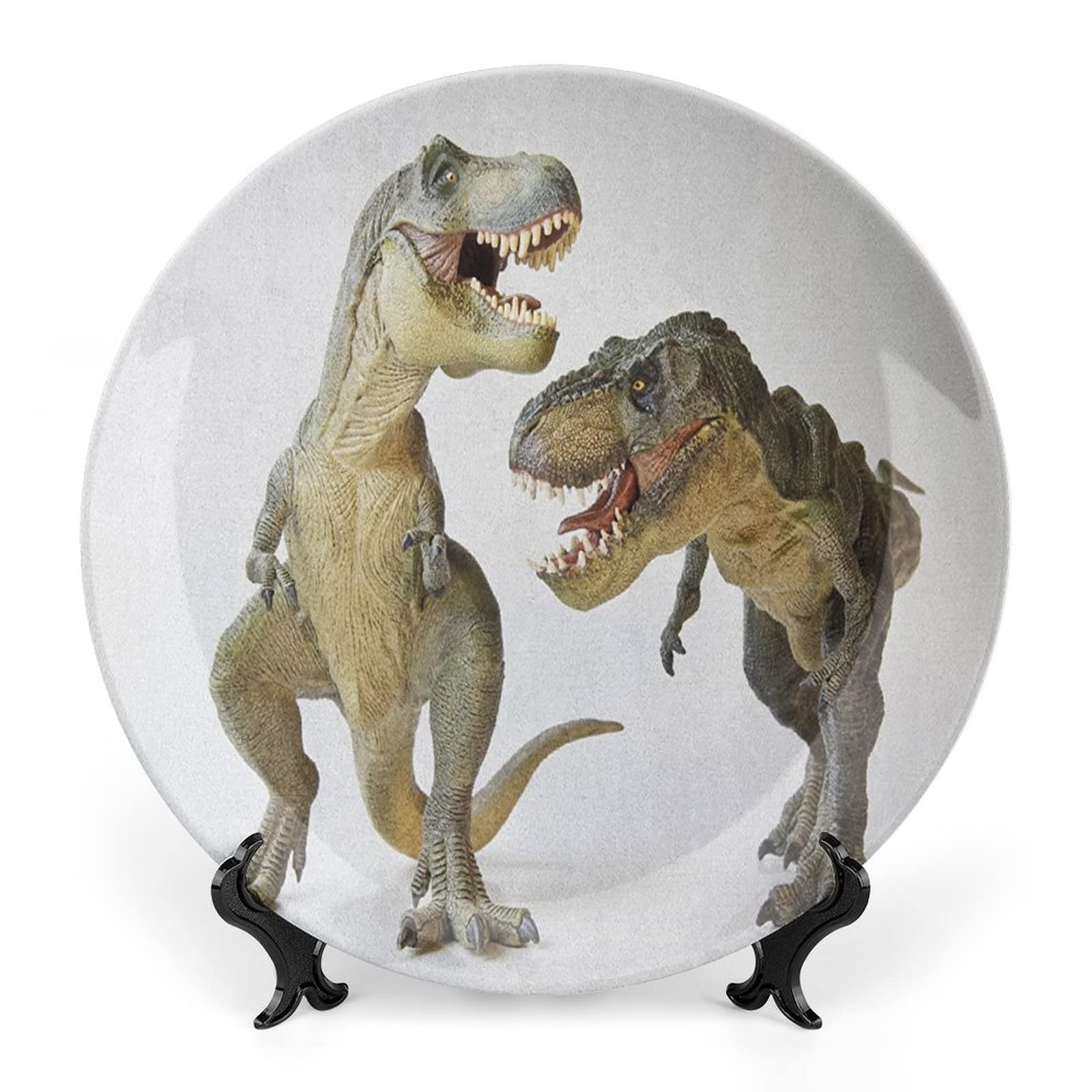 Amazon.com: 6 Inch Decorative Plate, Dinosaur Dinner Plate