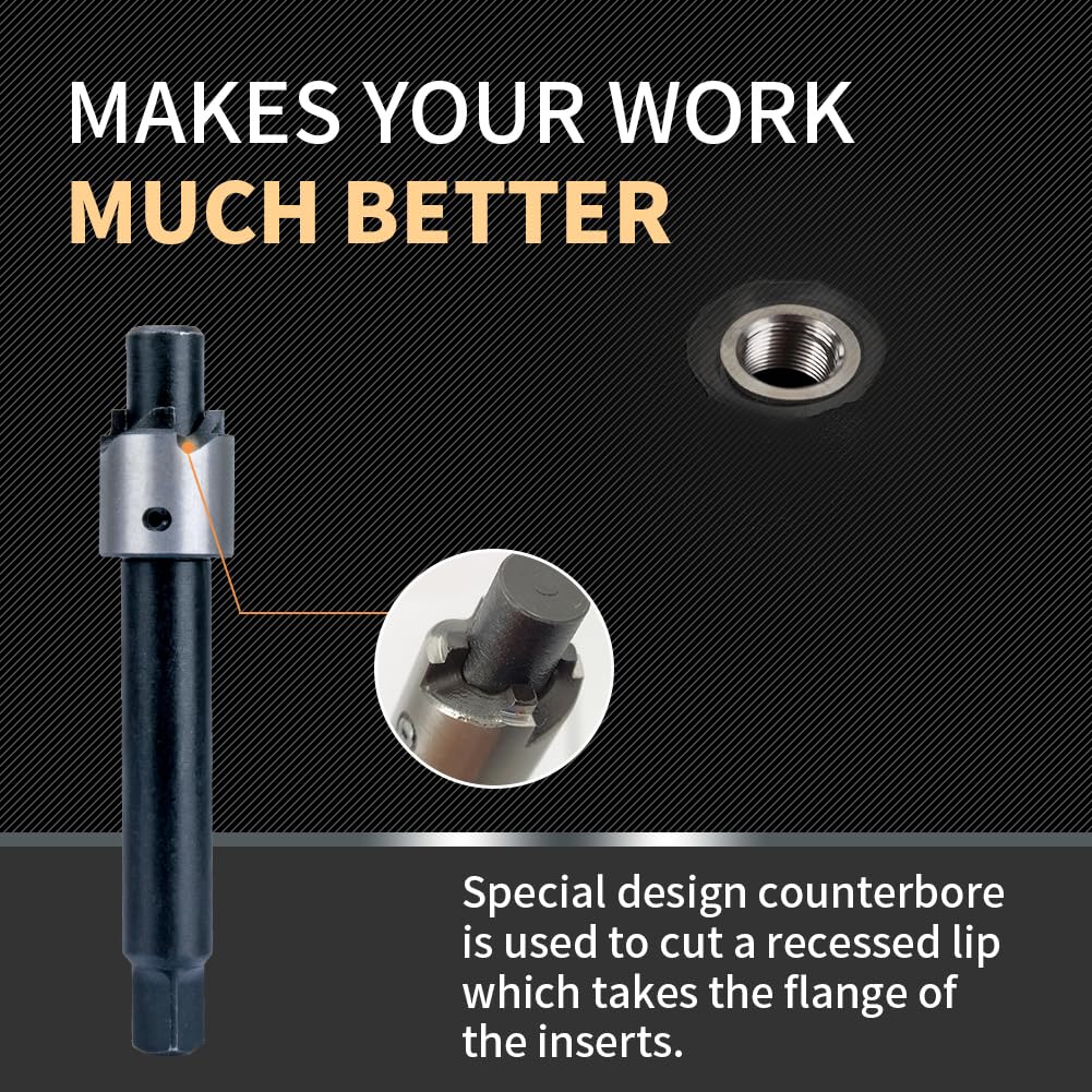 M8 Thread Repair Kit - Stainless Steel Inserts -8 M8 Thread Repair Kit - Stainless Steel Inserts -8