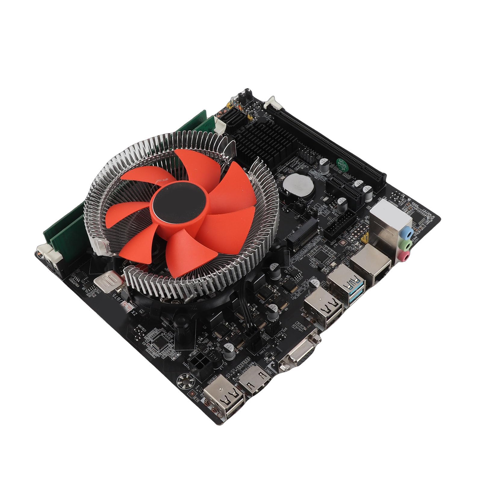 Set Scheda Madre B75 e CPU I5 3470 Combinata con Ventola per PC Desktop Ad Alte Prestazioni