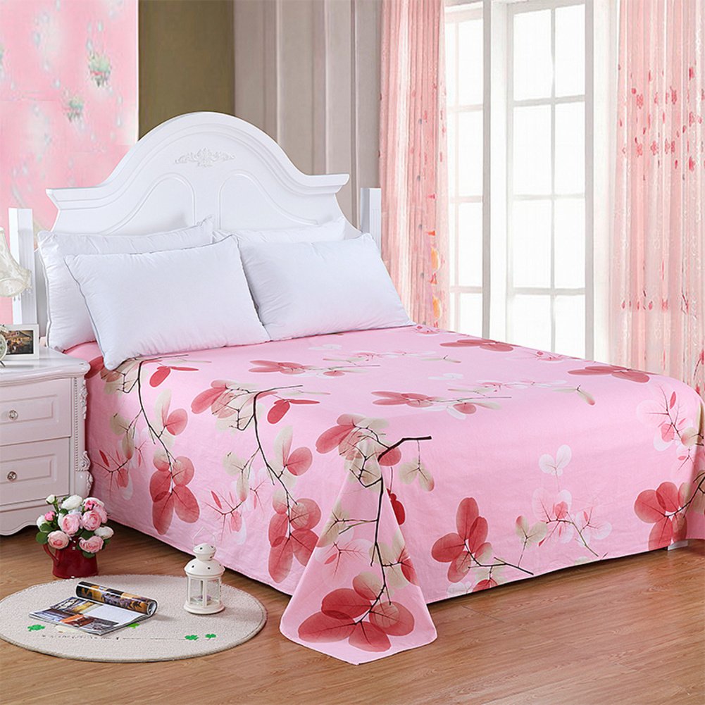 Abrasif grattages pur coton double draps anti-glisse pour grands matelas