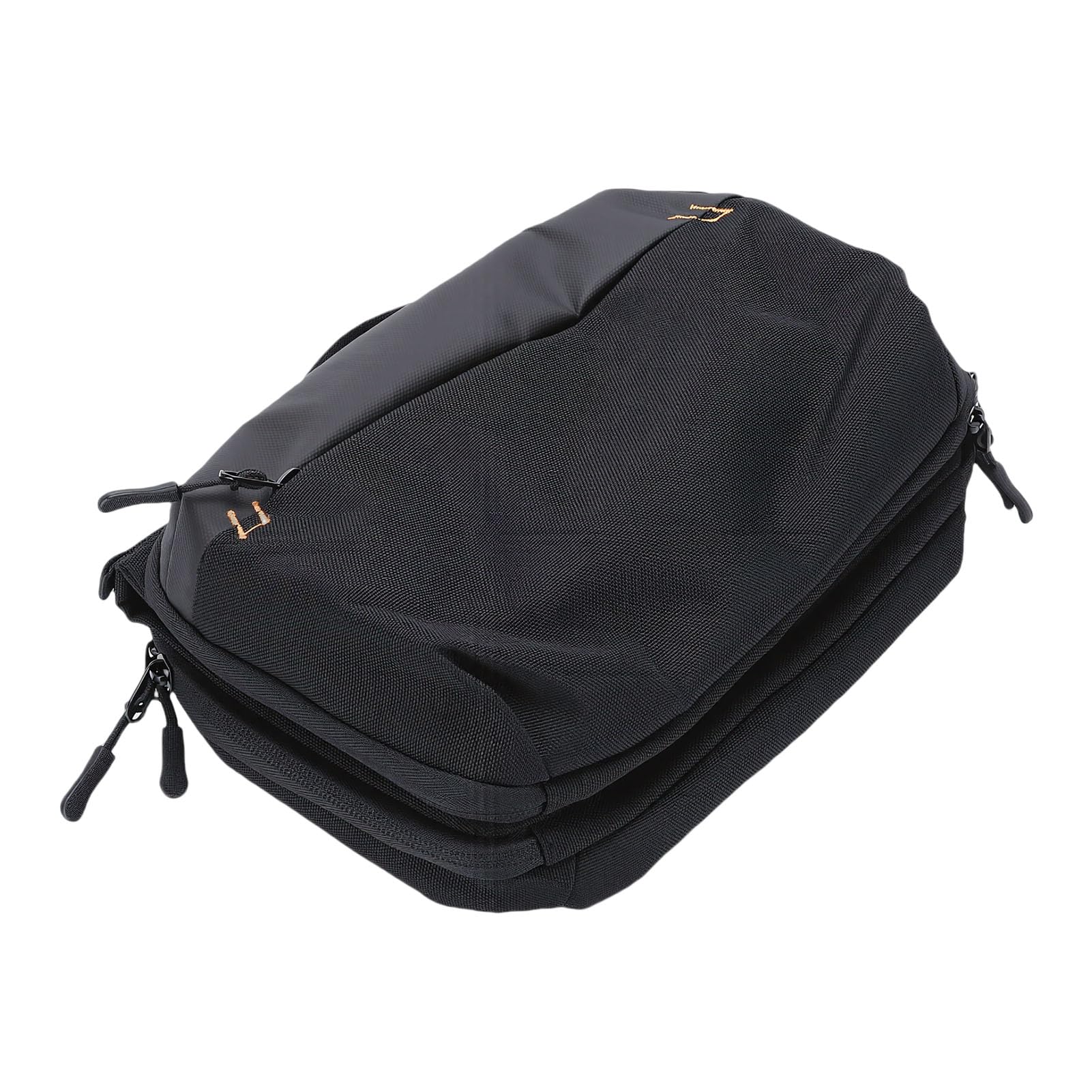Ejoyous Organizer per Elettronica Custodia da Trasporto Elettronica in Poliestere Impermeabile con Design a Pieghe, 19 Scomparti, Chiusura Magnetica per Viaggi, Pendolari, Campeggio (BLACK)