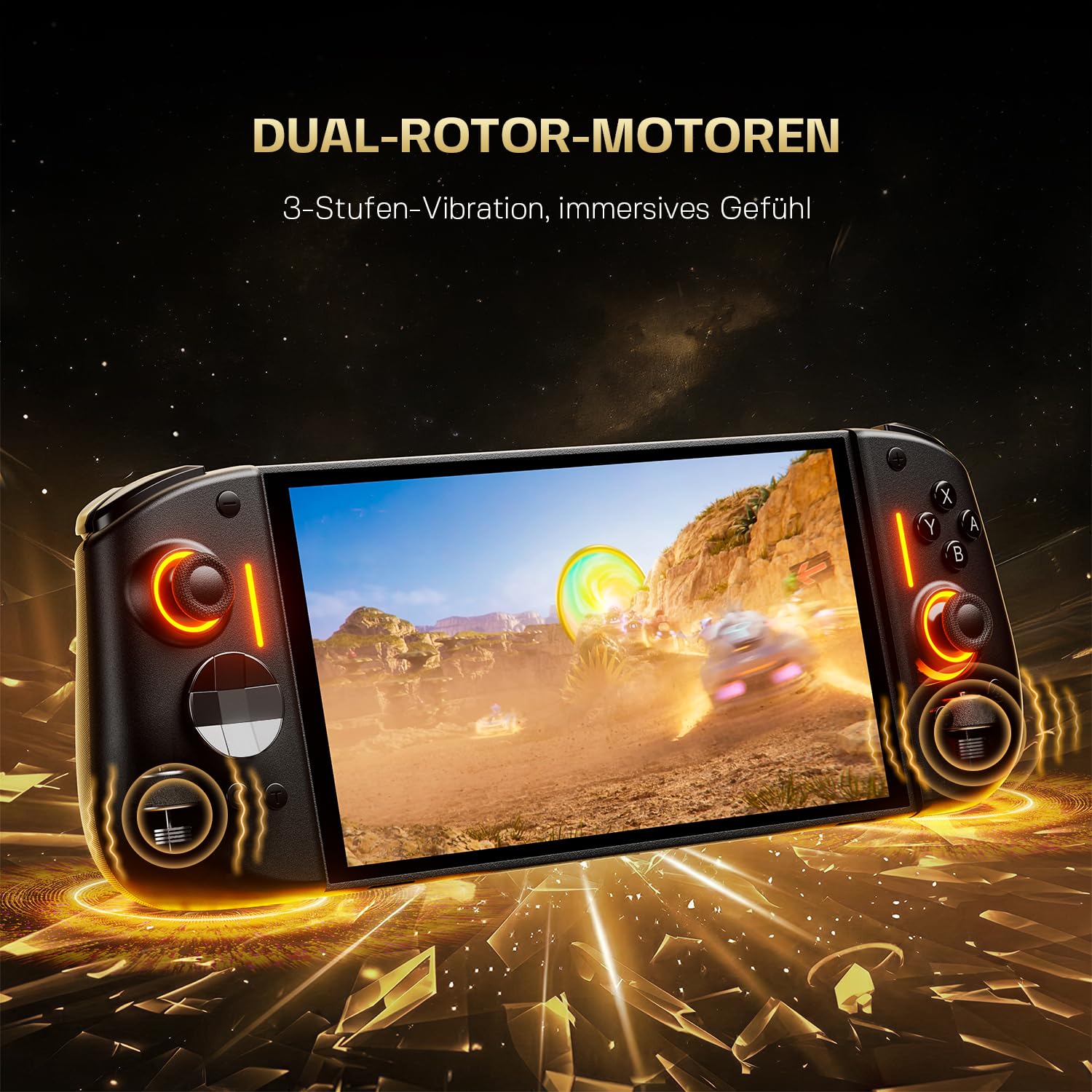 NYXI Hyperion 3 Switch 2 Controller – Wireless Gamepad für Switch 2, Hall Effekt Joystick, 9 Achsen Gyroskop