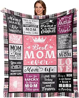Gifts for Mom, Birthday Gifts for Moms, Gifts for Mothers Christmas, Mama Birthday Gifts for Valentines Christmas Mother's Day, Mommy Blanket Best Mom Gifts Ideas 60
