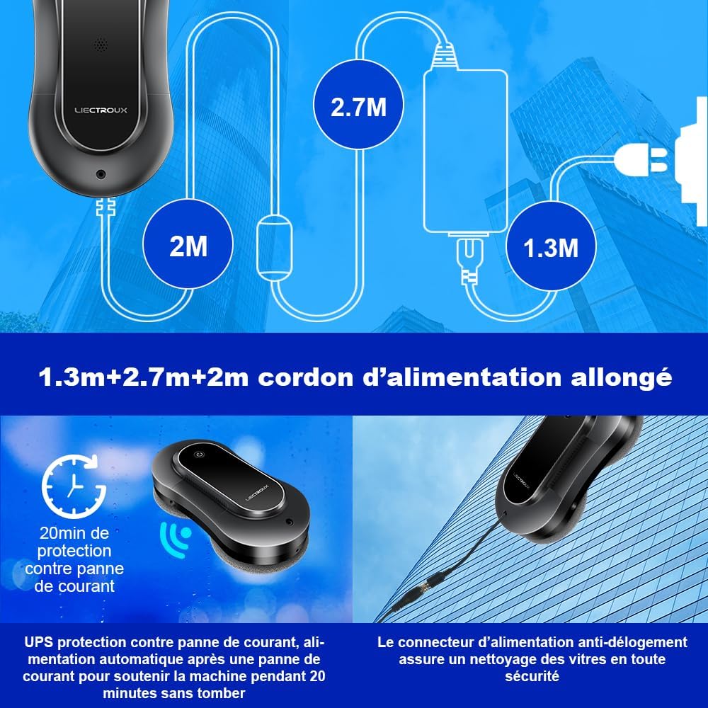 Power cord connections for LIECTROUX YW810
