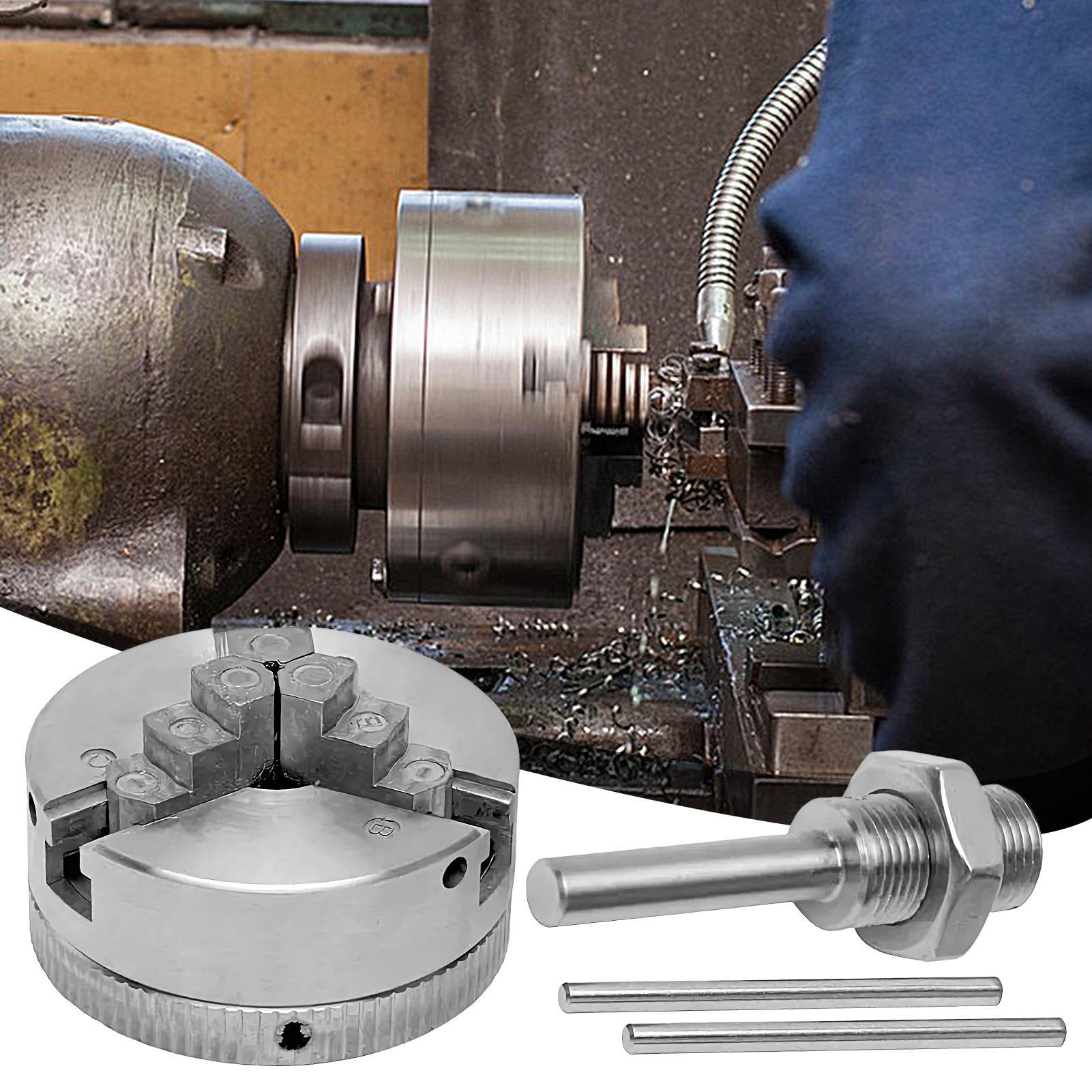 Scroll Chuck Tornio Metallo