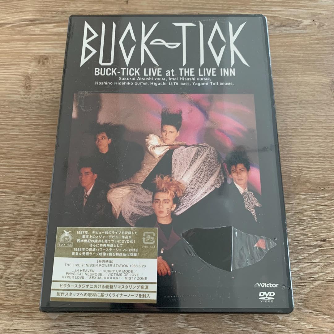 新品★BUCK-TICK/バクチク現象(ライブ)at THE LIVE INN BUCK-TICK | バクチク現象 at THE LIVE INN | ビクター