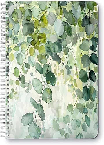 Miniatura 35 de Cuaderno de espiral, doble alambre en espiral, diario de composición escolar, suministros para la escuela y la oficina, 100 páginas, 5.71 x 8.26