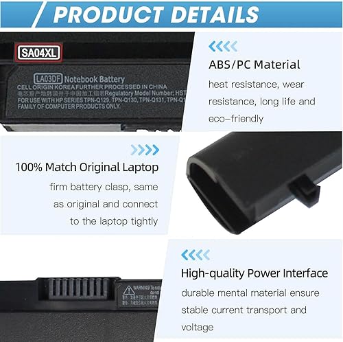 Miniatura 4 de LA03DF Batería para HP 15-F Series 776622-001 15-f272wm 15-f233wm 15-1272wm 15-f387wm 15-f222wm 15-f271wm 15-f211wm 15-f010wm Medium 15-F US 215dx