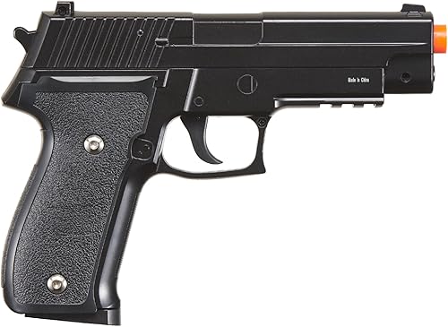 Miniatura 2 de G26B Airsoft Metal P226 - Pistola Airsoft de resorte color negro y brazos del Reino Unido