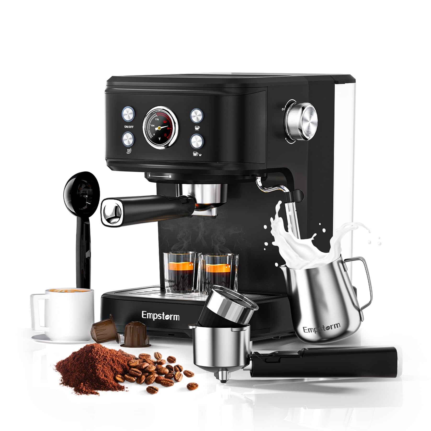 Empstorm Espresso Machine 20 Bar
