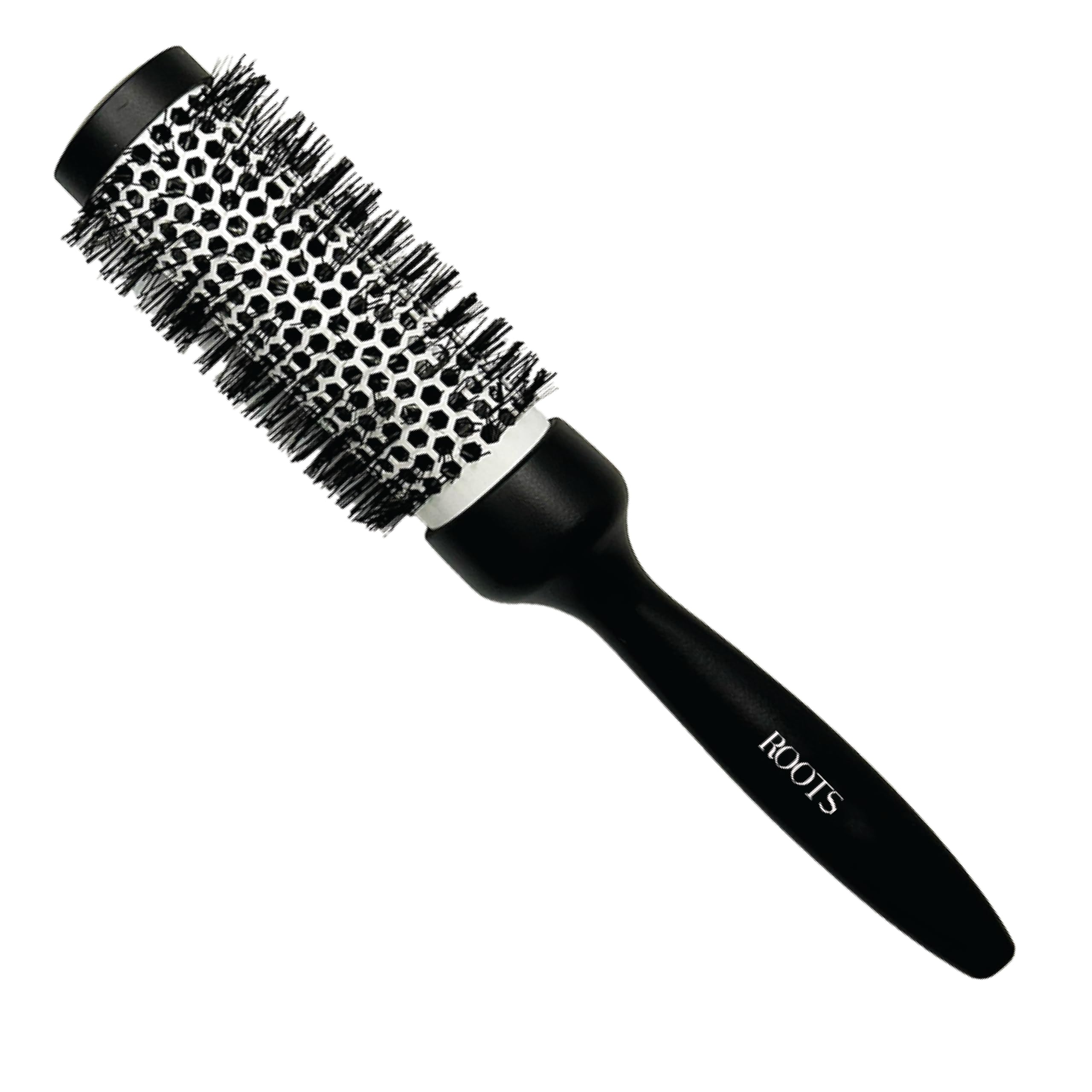 ROOTS Professional Barrel Hair Brush for Blow Drying, Curling & Straightening | With Ceramic Barrel and Natural Boar Bristle | For Men and Women | For Healthy & Stylish Hair | Model No - PEC34-image-35