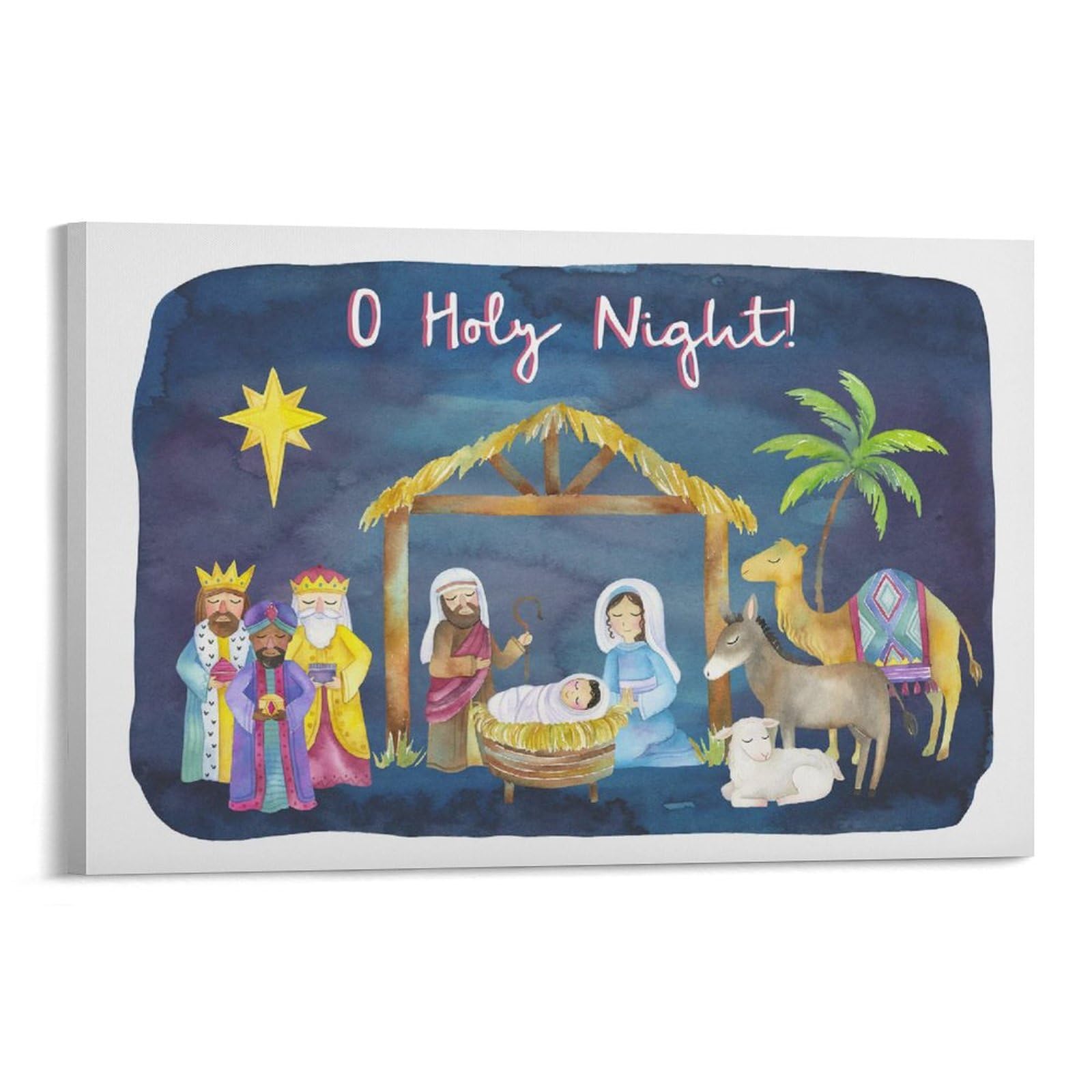 Amazon.com: ExbeRt Christmas Nativity Scene O Holy Night, Nativity Print Christmas Printable Wall Art Canvas Wall Art Pictures Poster Trendy Teen Girl Funky Home Wall Decor 24x36inch(60x90cm): Posters & Prints amazon-com-exbert-christmas-nativity-scene-o-holy-night-nativity-print-christmas-printable-wall-art-canvas-wall-art-pictures-poster-trendy-teen-girl-funky-home-wall-decor-24x36inch-60x90cm-posters-prints