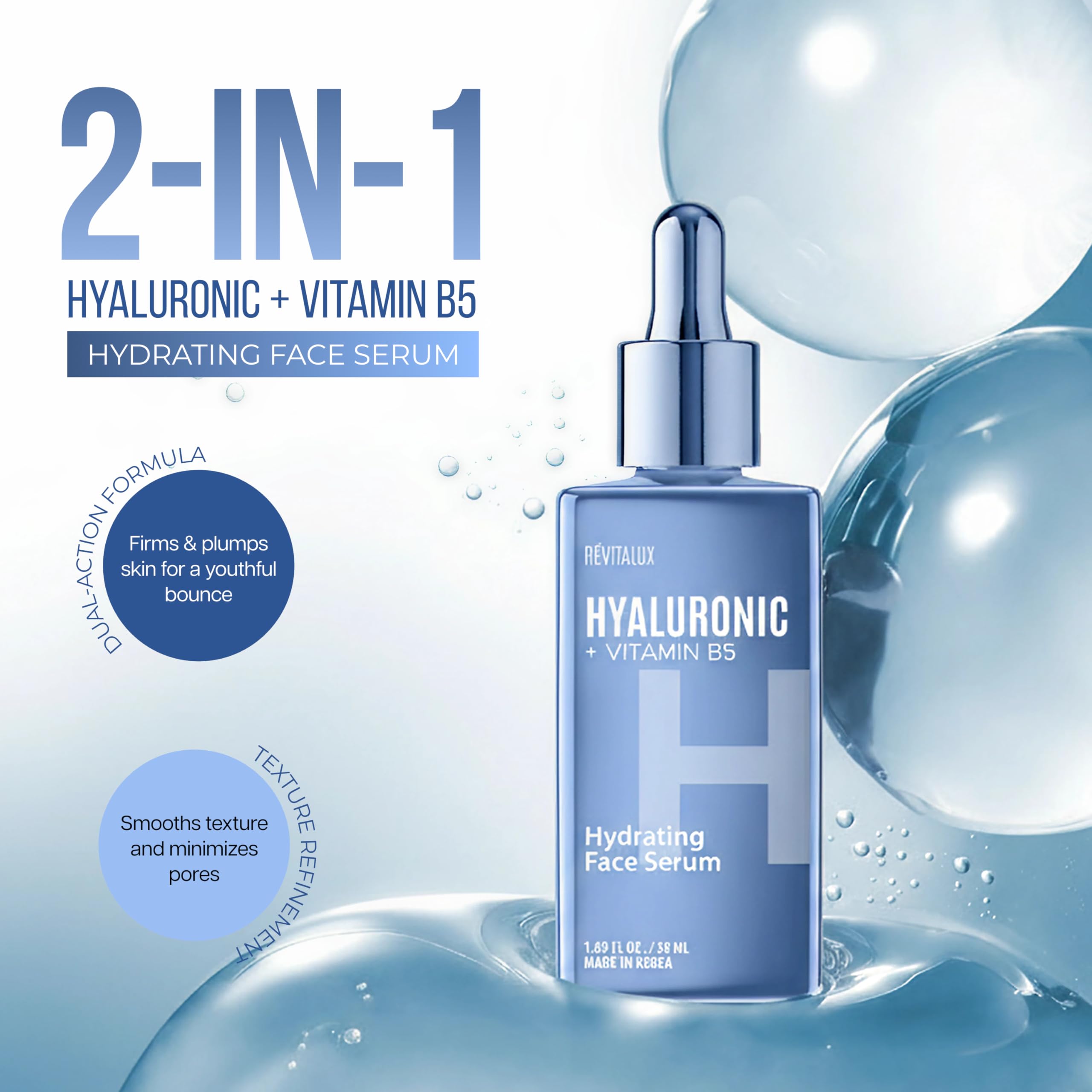 美容液 FATUTITE Renewalage Unlock Serum 50ml Amazon.com: RevitaLux Hyaluronic Acid & Vitamin B5 Serum