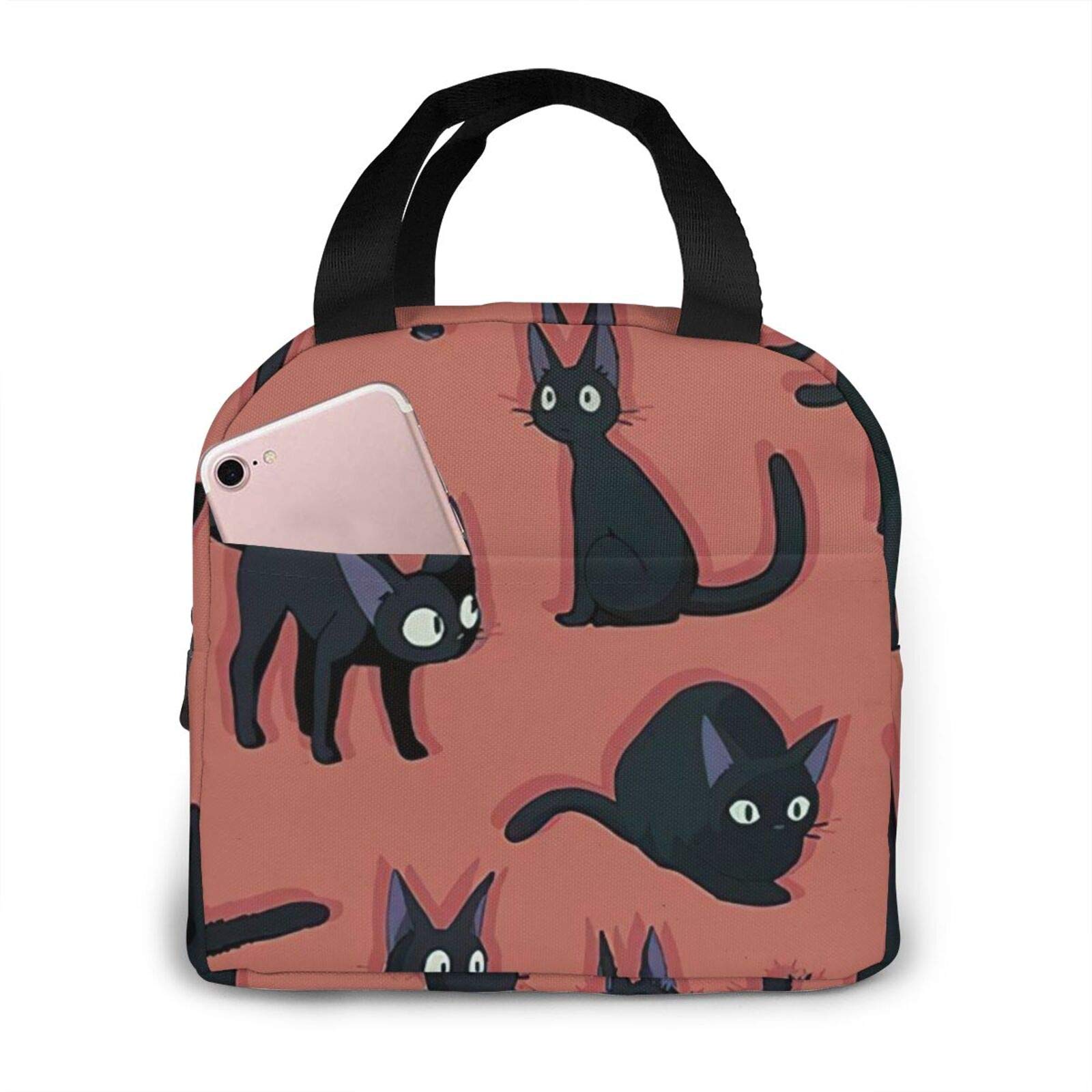 Kiki'S Delivery Service Jiji Portable Lunch Insulated Bag Lunch Bag Reusable Waterproof Portable The