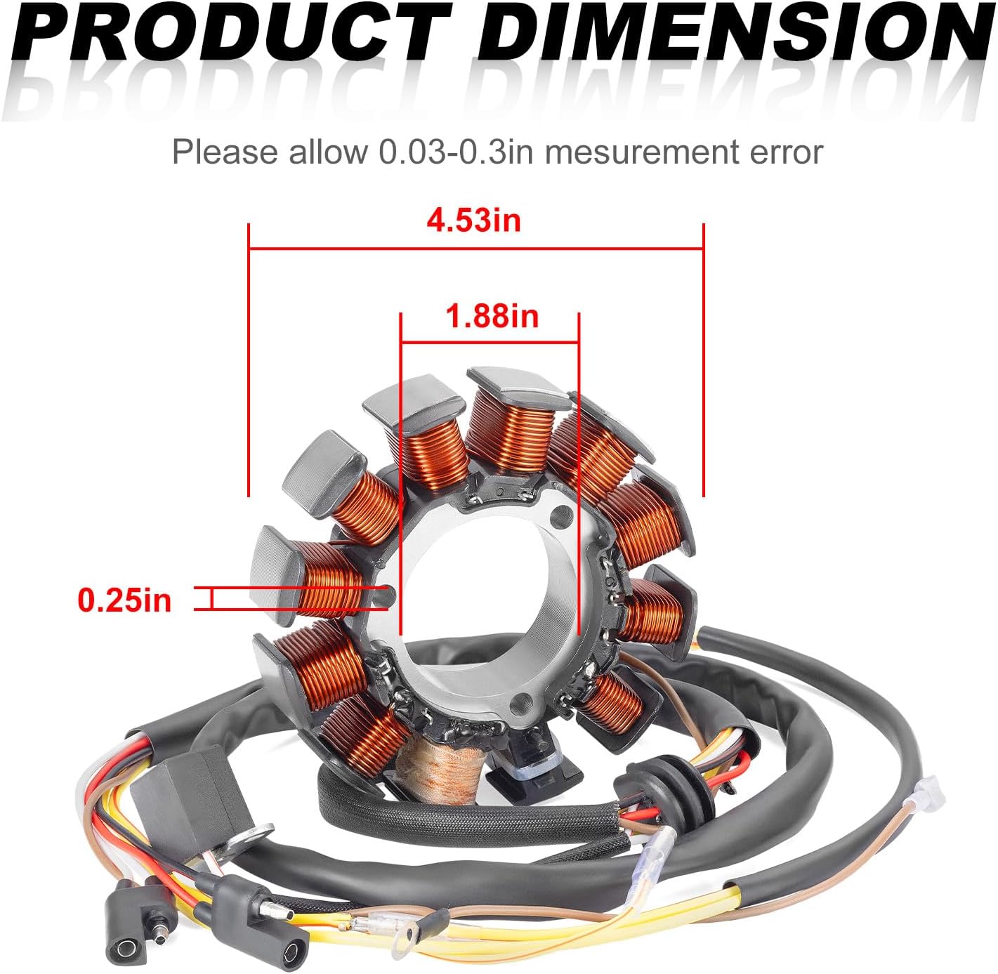 Stator for Polaris Ranger Magnum Scrambler Sportsman Worker 500 2000 2001 2003 3086984