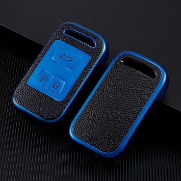 Leather TPU Car Smart Remote Key Case Cover for Chery Tiggo 3 5X 4 8 Glx 7 2019 2020 Arrizo 3 Button Holder Interior Accessories