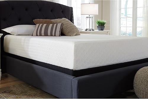 Miniatura 12 de Signature Design by Ashley Chime Memory Foam 12" Queen Mattress with Thick Memory and Support Foam for Pressure Relief, Fiberglass Free, Mattress In