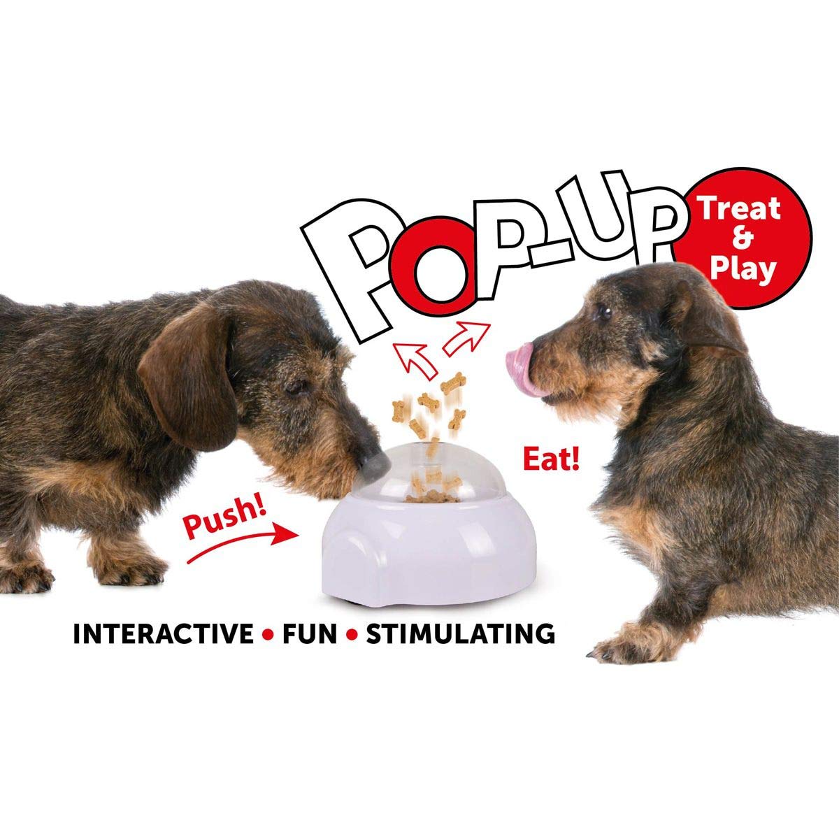 Flamingo - Pop Up Treat Toy - (540058509616)