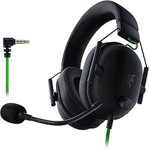 Razer RZ04-03240100-R3M1 BlackShark V2 X Wired Gaming Headset, Black