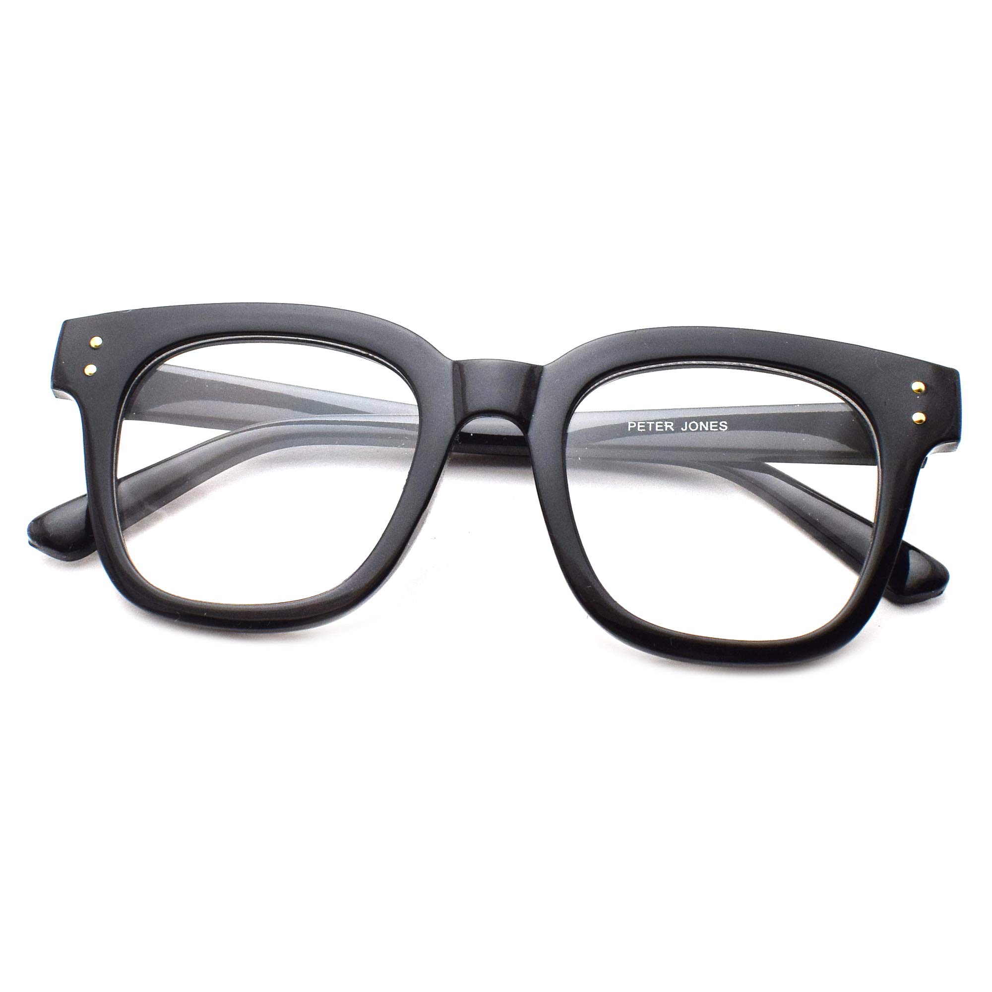 Peter Jones Nerdy Square Blue Light Blocking Reading Glasses for Men Women, Computer Readers UV 400 Customise Prescription (SIZE LARGE) AG222 (B08WCF5MY6) Amazon Price History, Amazon Price Tracker