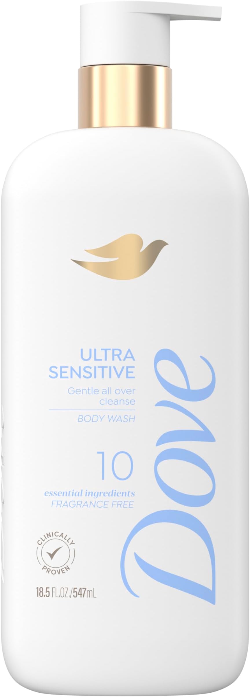 Vanicream Gentle Body Wash 12 fl oz Formulated Without