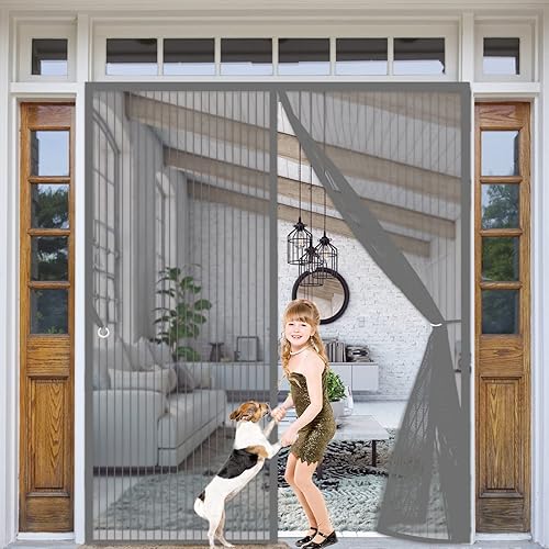 Tenda Mosquitera Magnetica per Terrazza 190 x 270 cm, Mosquitera Magnetica per P