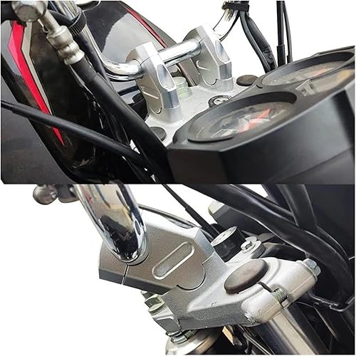 Miniatura 10 de Barra elevadora de aluminio para manillar de motocicleta, abrazadera de mango para B&enelli TRK502 TRK520X para TRK 502X para TRK 502 X para TRK 502
