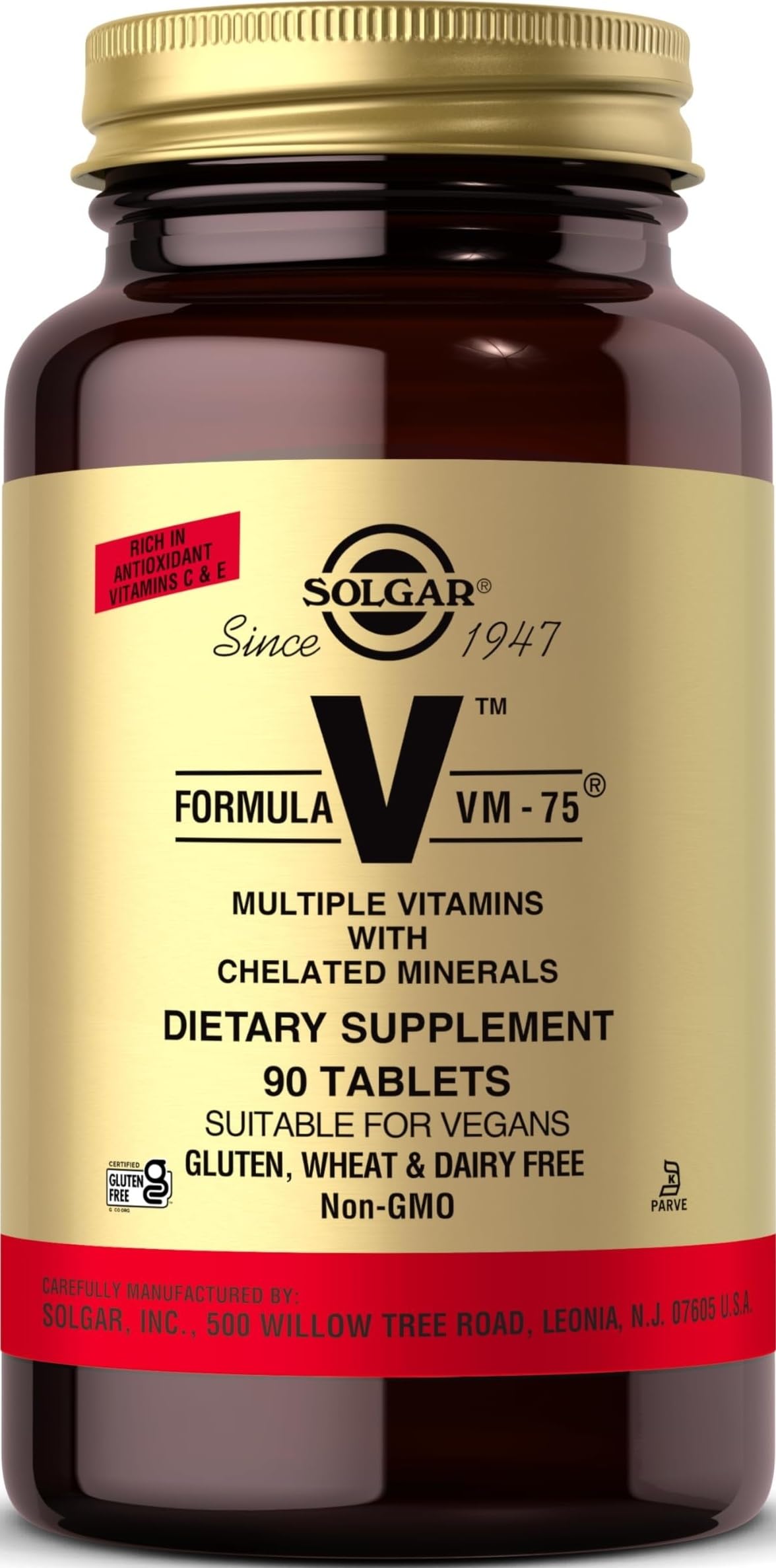 Solgar Formula Vm-75 Tablets - Pack Of 90