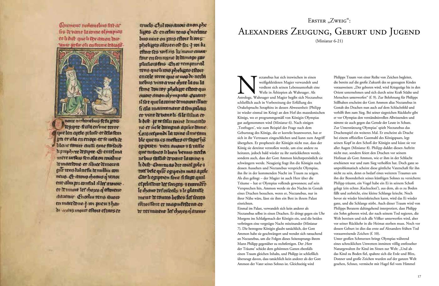 Der Alexanderroman: Ein Ritterroman über Alexander den Großen