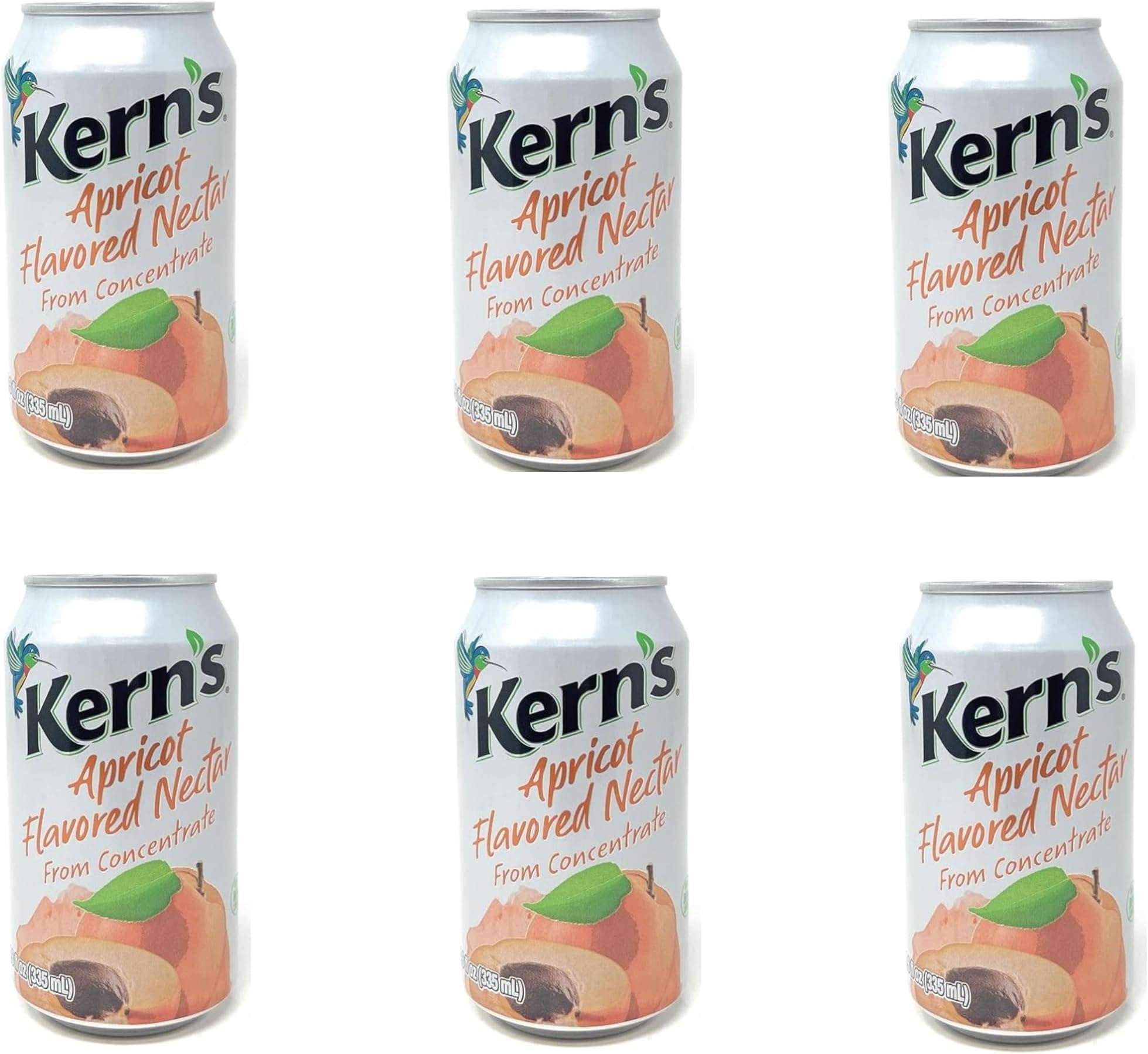 Kerns Apricot Nectar 11.5oz Cans 6 Pack