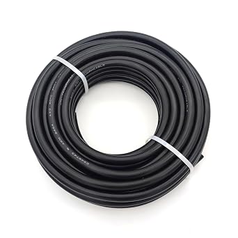 Oxygen-Free Copper 12AWG 2 Conductor Pure Copper Flexible Electrical Wire Cable Stranded PVC Cord for Lighting Automotive Battery(12AWG-2C, 10ft)