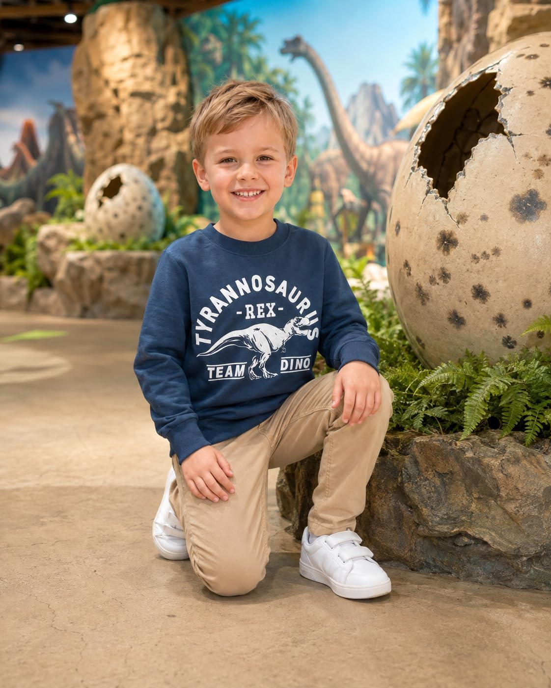 Toddler Boys Sweatshirts Kids 100% Cotton Warm Pullover Cartoon Sweater