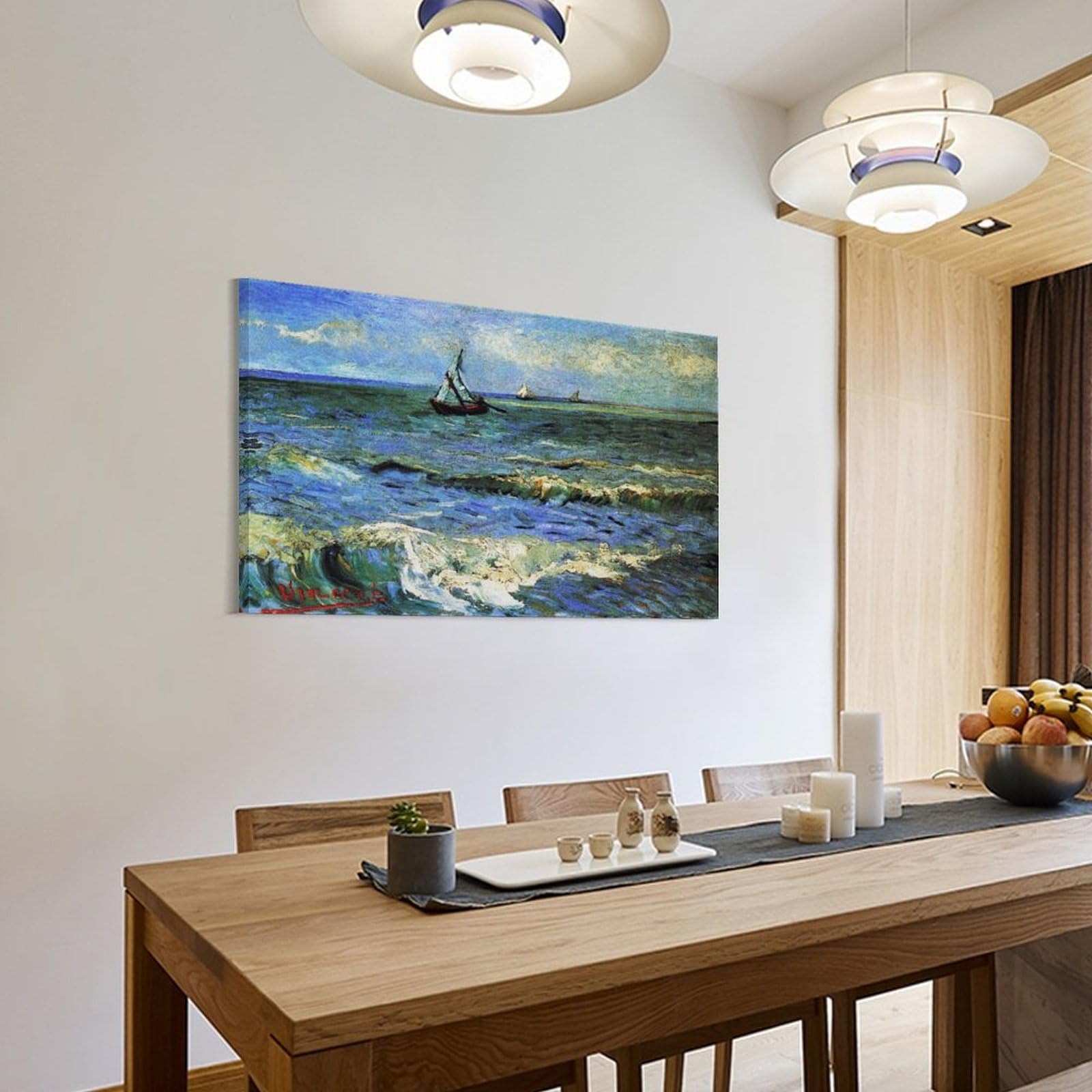 専用他の方発送×フィンセント・ファン・ゴッホ　海 Amazon.co.jp: フィンセント・ファン・ゴッホ 絵画『サント