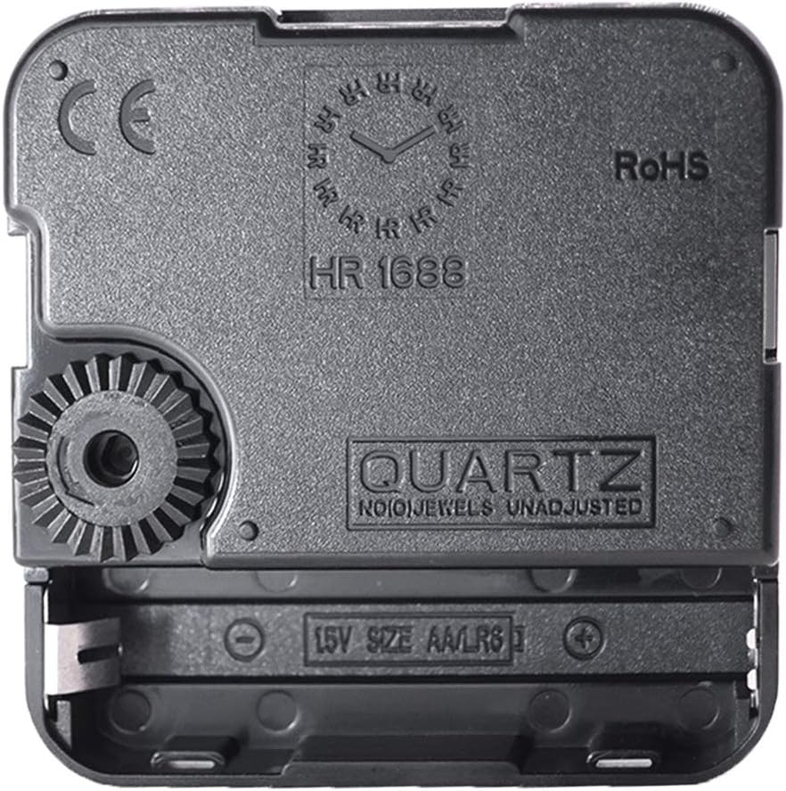 High Torque Long Shaft Clock Movement Mechanism With 2 Different Size Clock Hands Repair Tool Parts