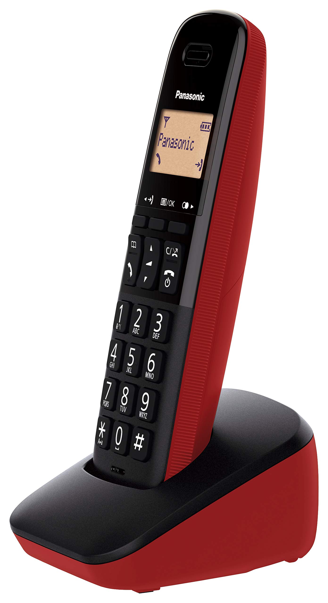 Telefono Senza Fili Panasonic KX-TGB612 – Base + 2 Cuffie, Blocco Chiamate E Resistenza Agli Urti