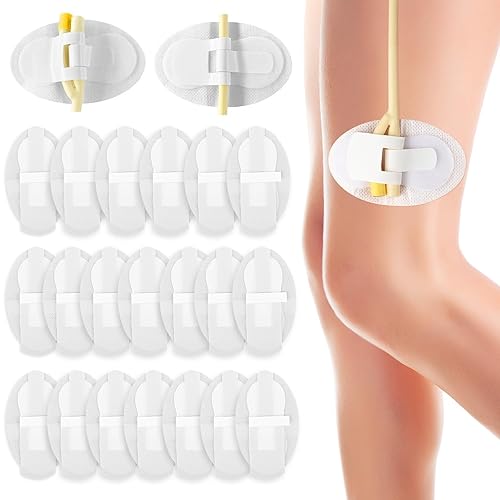 20 Pcs Catheter Stabilization Device - Foley Catheter Tube Holder