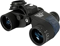 Vista 5 de BARSKA Deep Sea - Binoculares flotantes impermeables de 7 x 50 pulgadas con telémetro interno y brújula