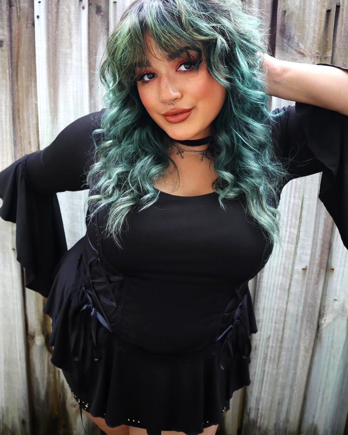 Dare to Wear Bolero Corset Top: Romantic Victorian Gothic Women's Black Lace Steampunk Cosplay Festival Blouse - Image 3