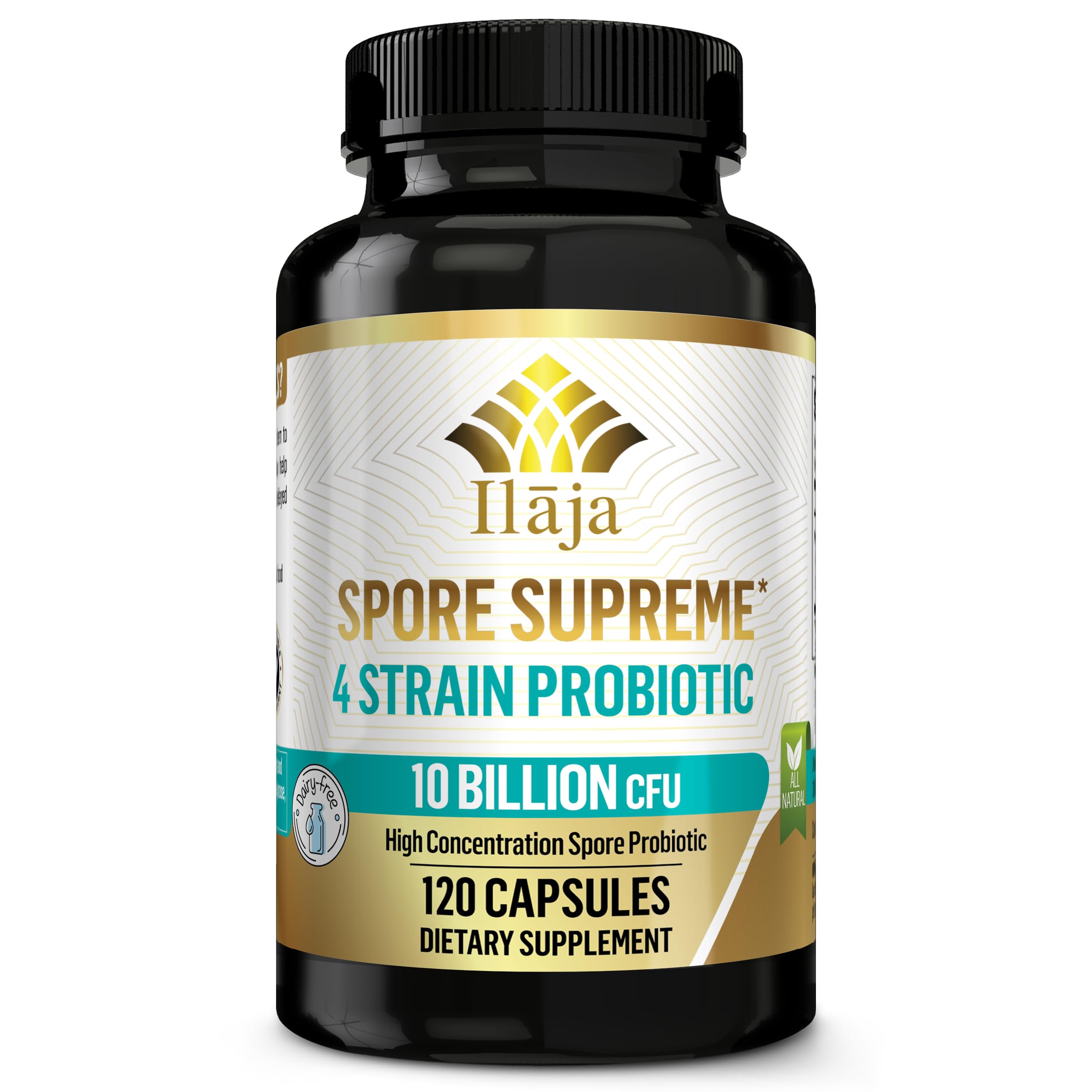 Spore Supreme - Spore Based Probiotic - 10 Billion CFU - 4 Strains