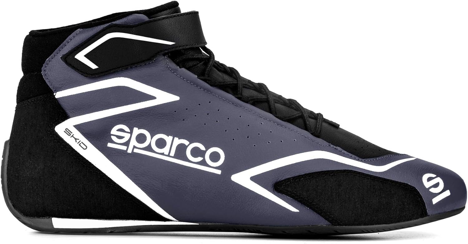 Sparco スパルコ レーシングシューズ Skid サイズ40 カラー グレー nrgr シューズ 車 バイク Amazon