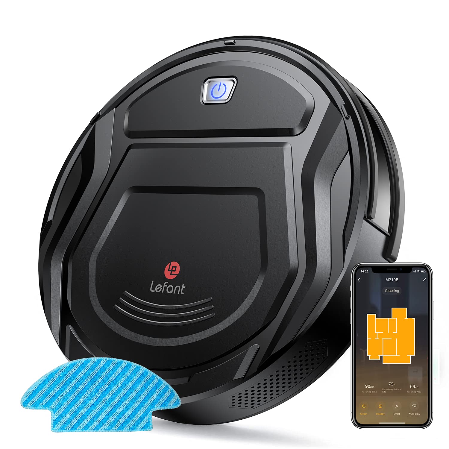 ロボット掃除機 2200Pa Lefant M213 Amazon | ロボット掃除機 Lefant M210 強力吸引 小型お掃除