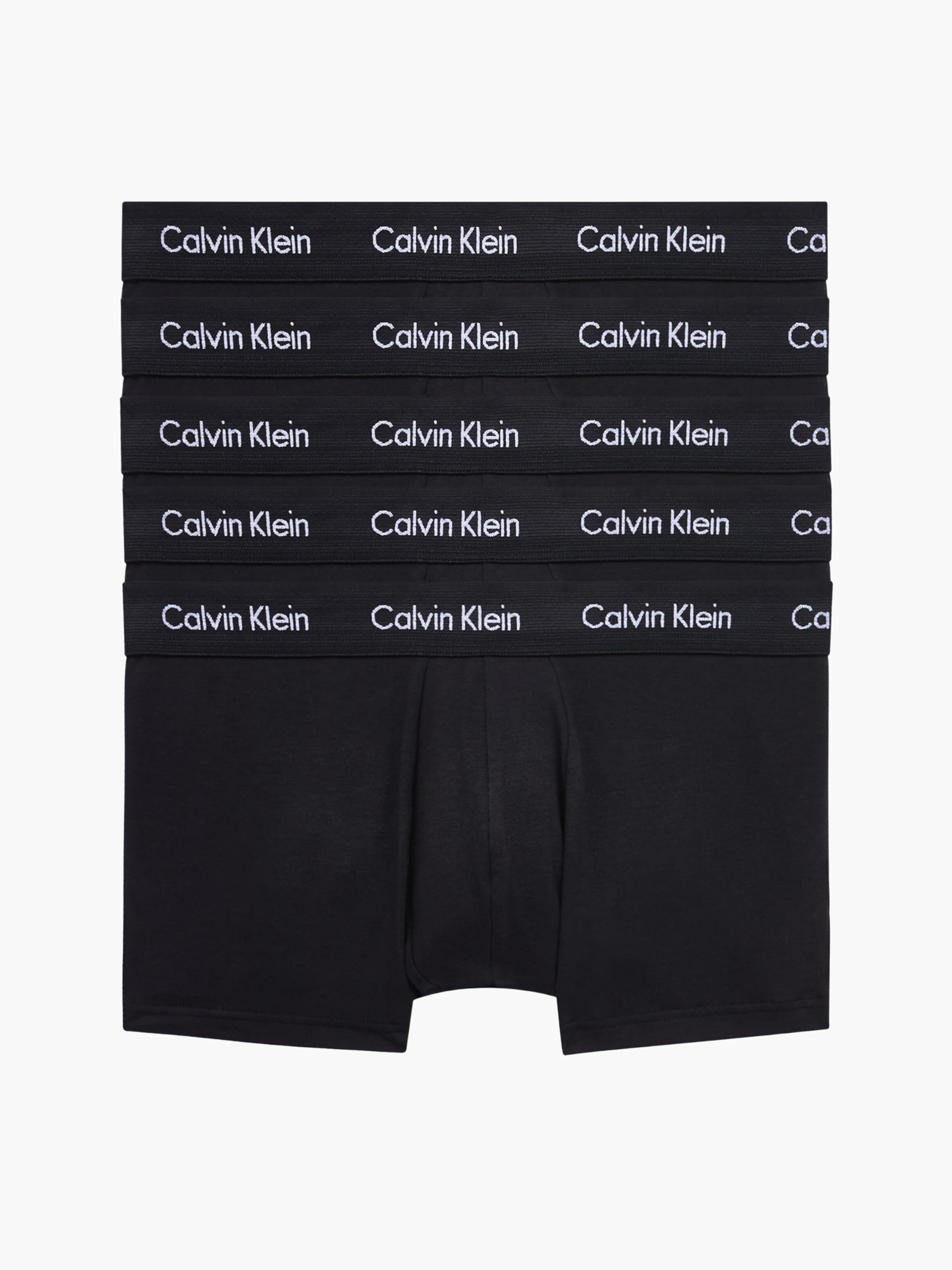 Calvin Klein Men's Cotton Stretch Low Rise Trunk - Multipack