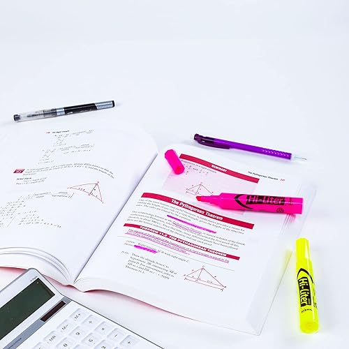 Miniatura 8 de Avery Hi-Liter - Rotuladores de punta biselada para escritorio, tinta a prueba de manchas