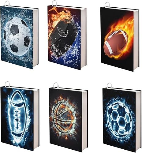 Rnyleeg Funda de libro elástica que se adapta a la mayoría de libros de texto de tapa dura de 9 x 11 pulgadas y más grandes, fundas de libro jumbo,