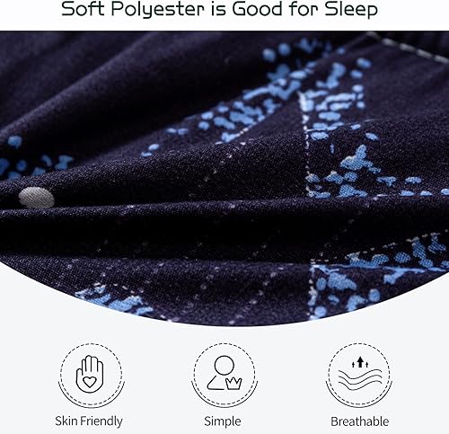 Miniatura 47 de MAXYOYO Colchón tipo futón con estampado floral, acolchado japonés, extra grueso, plegable, transpirable, tumbona para el suelo, cama de invitados