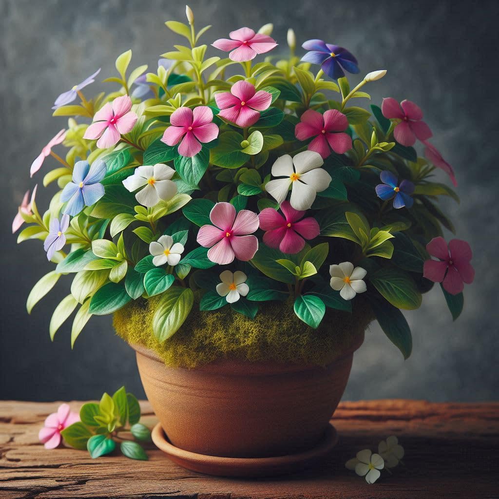 50+ SEEDS- Heavy Bloomer Hybrid Vinca Mix Periwinkle Flower Seeds For Planting- Grow Year Round. (B0D7J7CGD3) Amazon Price History, Amazon Price Tracker